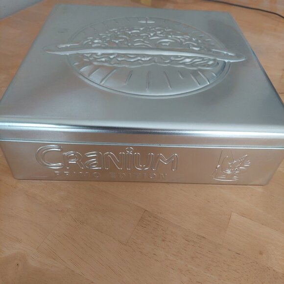 Cranium PRIMO EDITION- Silver Embossed Metal Box Set Board Game - Picture 2 of 10